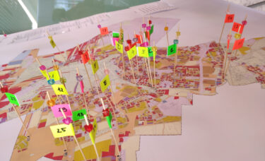 8 października 2020 Chorzów, akcja zbierania propozycji miejsc, w których mogą powstać zielone punkty