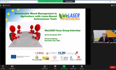 Focused Group Interviews (on-line), WeLASER Project - 2/12/2021